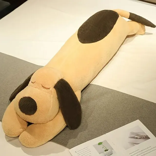 XXL plišasta igrača speči kužek 130cm